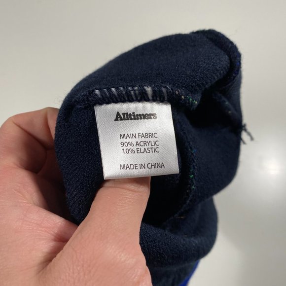 Alltimers Checker board beanie mens one size - Picture 4 of 4